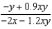 <strong>Suppose that we model populations (in millions) of predators and preys with the system of differential equations: Find the expression for .</strong> A) e. b. f. c. g. d. h.