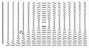Consider the following predator-prey system where x and y are in millions of creatures and t represents time in years: (a) Show that (4, 2) is the nonzero equilibrium solution.(b) Find an expression for .(c) The direction field for the differential equation is given below: (i) Locate (4, 2) on the graph.(ii) Sketch a rough phase trajectory through P indicated in the graph.(d) With the aid of the phase trajectory, answer the following questions: (i) For the region and 0 < y < 2, is x (t) increasing or decreasing? Is y (t) increasing or decreasing? Describe in words how the two species interact with one another.(ii) For the region x > 4 and 0 < y < 2, is x (t) increasing or decreasing? Is y (t) increasing or decreasing? Describe in words how the two species interact with one another.(iii) For the region x > 4 and y > 2, is x (t) increasing or decreasing? Is y (t) increasing or decreasing? Describe in words how the two species interact with one another.(iv) For the region 0 < x < 4 and y > 2, is x (t) increasing or decreasing? Is y (t) increasing or decreasing? Describe in words how the two species interact with one another.(e) Suggest a pair of species which might interact in the manner described by this system.