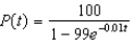 <strong>Suppose a population growth is modeled by the logistic equation with P(0) = 10. Find the formula for the population after t years.</strong> A) e. b. f. c. g. d. h.