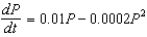Suppose that a population of bacteria grows according to the logistic equation , where P is the population measured in thousands and t is time measured in days.(a) What is the carrying capacity? What is the value of k? (b) A direction field for this equation is given below. Where are the slopes close to 0? Where are the slope values the largest? Where are the solutions increasing? Where are the solutions decreasing? (c) Use the direction field to sketch solutions for initial populations of 10, 30, 50, and 70. What do these solutions have in common? How do they differ? Which solutions have inflection points? At what population levels do they occur? (d) What are the equilibrium solutions? How are the other solutions related to these solutions?