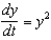 <strong>Solve the differential equation , . From your solution, and the value of .</strong> A) e. b.1 F)3 C) g. d. h.