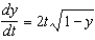 <strong>Find the solution of the initial-value problem , .</strong> A) e. b. f. c. g. d. h.