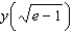 <strong>Solve the initial-value problem , . Then use your solution to evaluate .</strong> A) e. b. f. c. g.12 D)1 H)27