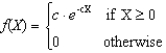<strong>Let X be a continuous random variable with density function If the median of this distribution is , then c is:</strong> A) e.3 B) f. c.2 g. d. h.3