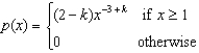 (a) Show that where k is fixed and is a probability density function.(b) What is the mean for this distribution? (c) Calculate the median of