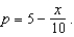 The demand function for a certain commodity is Find the consumer's surplus when the sales level is 30. Illustrate by drawing the demand curve and identifying the consumer's surplus as an area.