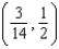 Find the center of mass of the system a. e. b. f. c. g. d. h.