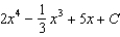 <strong>Find the most general antiderivative of the function .</strong> A) e. b. f. c. g. d. h.
