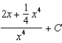 <strong>Find the most general antiderivative of the function .</strong> A) e. b. f. c. g. d. h.