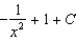 <strong>Find the most general antiderivative of the function .</strong> A) e. b. f. c. g. d. h.