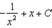 <strong>Find the most general antiderivative of the function .</strong> A) e. b. f. c. g. d. h.