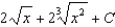 <strong>Find the most general antiderivative of the function .</strong> A) e. b. f. c. g. d. h.