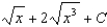 <strong>Find the most general antiderivative of the function .</strong> A) e. b. f. c. g. d. h.