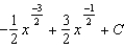 <strong>Find the most general antiderivative of the function .</strong> A) e. b. f. c. g. d. h.