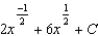 <strong>Find the most general antiderivative of the function .</strong> A) e. b. f. c. g. d. h.