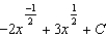 <strong>Find the most general antiderivative of the function .</strong> A) e. b. f. c. g. d. h.
