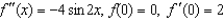 If , find the value of .