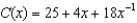 <strong>Suppose that C(x) is the number of dollars in the total cost of producing x tables (x > 6) and . Find the marginal cost when .</strong> A)$3.72 E)$3.89 B)$3.75 F)$3.92 C)$3.79 G)$3.97 D)$3.82 H)$4.00