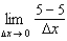 If f (x) = 5, which of the following represents a. e. b.3 F) c. g.Does not exist D)5 H)None of the above