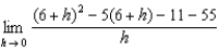 Determine a function f and a number a where the given limit represents the derivative of f at a.(a) (b) (c) (d)