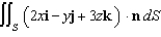 Evaluate the flux integral over the boundary of the ball .