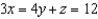 Evaluate , where the path C is the curve of intersection of the paraboloid with the plane .