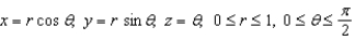 Let S be the parametric surface . Use Stokes' Theorem to evaluate , where .