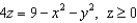 Consider the surfaces : , and : , and let F be a vector field with continuous partial derivatives everywhere. Why do we know that ?