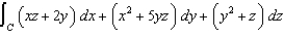 Use Stokes' Theorem to evaluate , where C is the curve of intersection of the paraboloid and the cylinder , oriented counterclockwise as viewed from above.