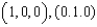 Evaluate the surface integral , where S is the triangle with vertices , and