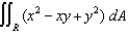 Use the change of variables , to evaluate , where R is the region bounded by the ellipse .
