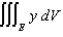 Use the change of variables , , to evaluate , where E is the solid enclosed by the ellipsoid .