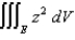 Evaluate , where E is the solid bounded by the ellipsoid .
