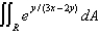 Let T be the transformation given by x = 2u + v, y = 3u.(a) A region S in the uv-plane is given below. Sketch the image R of S in the xy-plane. (b) Find the inverse transformation .(c) Evaluate the double integral .