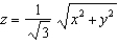 Evaluate , where E is the solid bounded by the sphere and the cone .