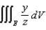 Let E be the part of the solid ellipsoid that lies in the first octant above the plane z = 1.(a) Express the triple integral as an iterated integral in rectangular coordinates.(b) Express the triple integral as an iterated integral in cylindrical coordinates.(c) Express the triple integral as an iterated integral in spherical coordinates.