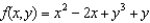 <strong>Determine how many critical points the function has.</strong> A)0 E)4 B)1 F)5 C)2 G)6 D)3 H)7