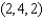 <strong>Find the directional derivative of the function at the point in the direction of the vector .</strong> A) e. b. f. c. g. d.0 H)