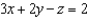 <strong>Find an equation of the tangent plane to the hyperboloid at the point .</strong> A) e. b. f. c. g. d. h.