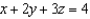 <strong>Find an equation of the tangent plane to the hyperboloid at the point .</strong> A) e. b. f. c. g. d. h.