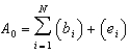 <strong>Which of the following is the formula for predicting attitudes using the attitude-toward-the-object model?</strong> A) B) C) D) E)
