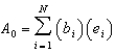 <strong>Which of the following is the formula for predicting attitudes using the attitude-toward-the-object model?</strong> A) B) C) D) E)