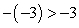 <strong>Place the correct symbol (<, >, or =) between the pair of real numbers. </strong> A) B) C)