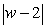 <strong>Use absolute value notation to describe the situation. w is more than nine units from -2.</strong> A) > 9 B) \le 9 C) < 9 D) > 9 E) \ge 9
