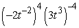 <strong>Rewrite the expression with positive exponents and simplify. </strong> A) B) C) D) E)