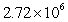 <strong>Write the following number in scientific notation. 2,720,000</strong> A) B) C) D) E)