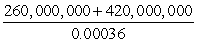 <strong>Use a calculator to evaluate the expression.Write your answer in scientific notation. (Round values to three decimal places.) </strong> A) 1.167 \times 10<sup>12</sup> B) 1.167 \times 10<sup>13</sup> C) 1.889 \times 10<sup>11</sup> D) 1.889 \times 10<sup>13</sup> E) 1.889 \times 10<sup>12</sup>