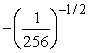 <strong>Evaluate the expression without using a calculator. </strong> A) B) C) D) 16 E) -16