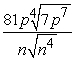 <strong>Simplify the radical expression. </strong> A) B) C) D) E)