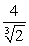 <strong>Rewrite the expression below by rationalizing the denominator.Simplify your answer. </strong> A) B) C) D) E)